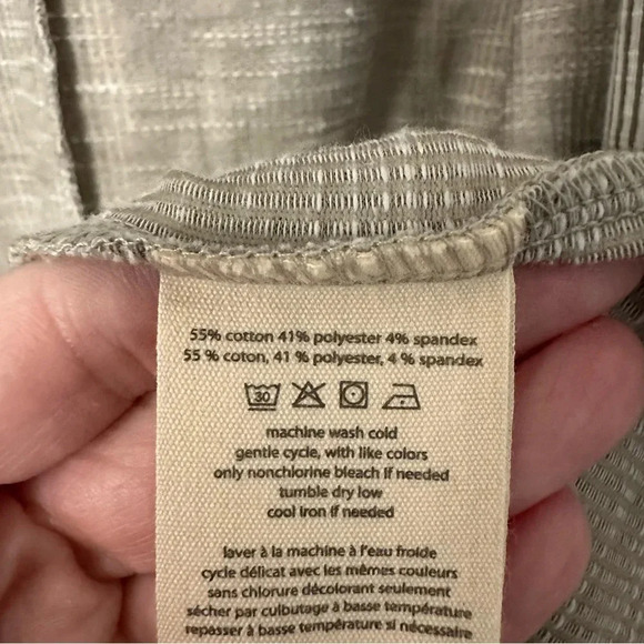 Donni Women's 3/4 Sleeve Gray Ribbed Open Cardigan w/ Pockets Sz OSFA Plus GUC - Picture 7 of 9